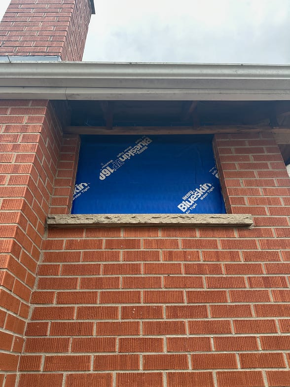 An Open Window Yet To Be Bricked In