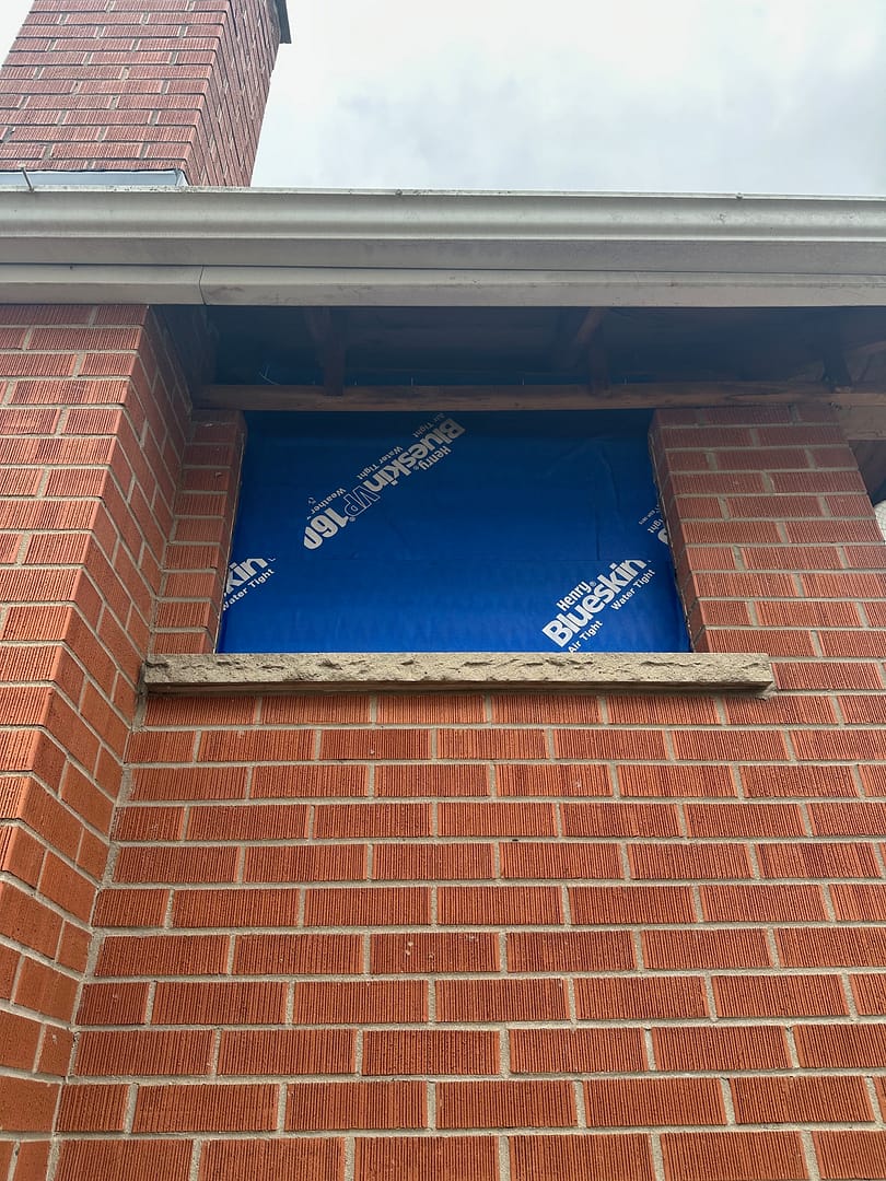 An Open Window Yet To Be Bricked In